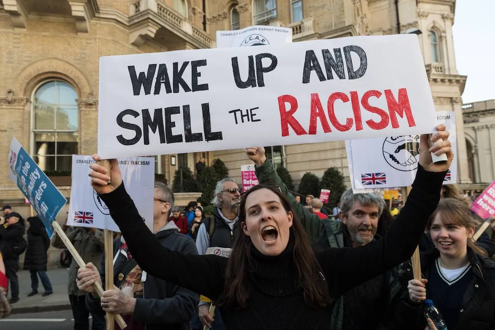 Jewish supremacist manufacturing a civilizational threat to license bigotry