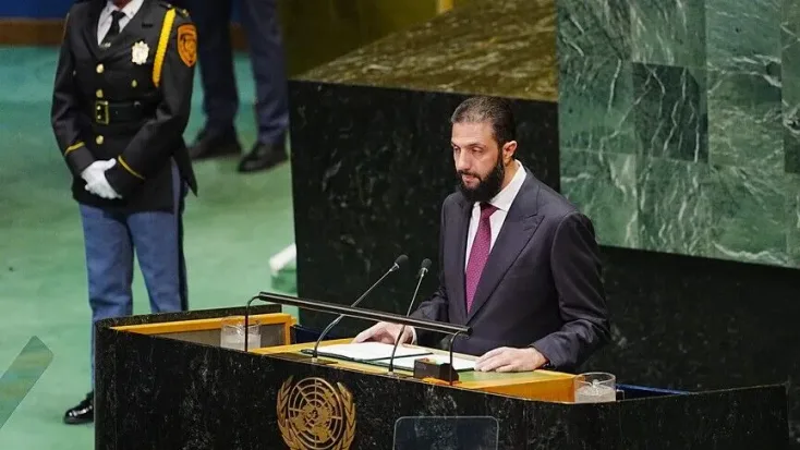 Golan will remain Syrian, annexation decisions null under UN resolutions, says president Sharaa