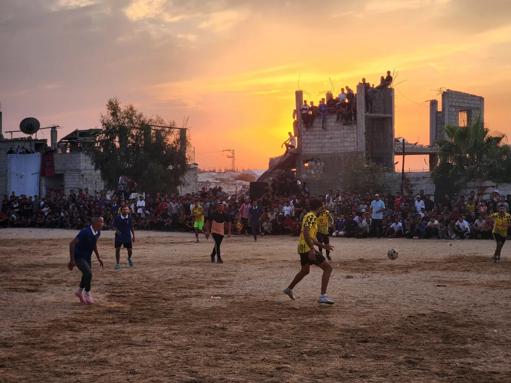 Football offers Gaza moment of hope amid genocide, destruction