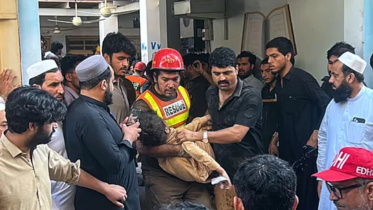Pakistan: Classrooms reduced to rubble in deadly school disaster, at leat 32 pupils killed