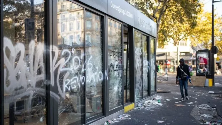 Fresh clashes erupt in Paris as France protest arrests exceed 2,000