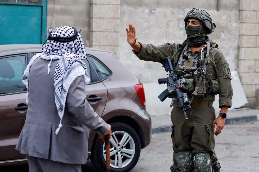 Palestinians protest against military demolitions in West Bank