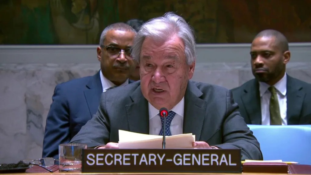 Guterres says restrictions on Afghan women and girls are intensifying